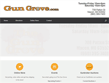 Tablet Screenshot of gungrove.com